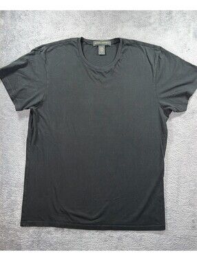 Banana Republic Classic Black Crew Neck T-Shirt Size Large